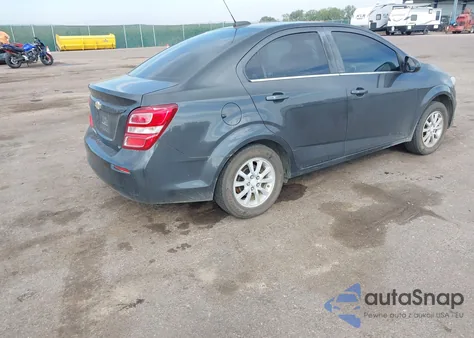 2017 Chevrolet Sonic Lt Auto from USA, damaged, VIN 1G1JD5SH9H4149321